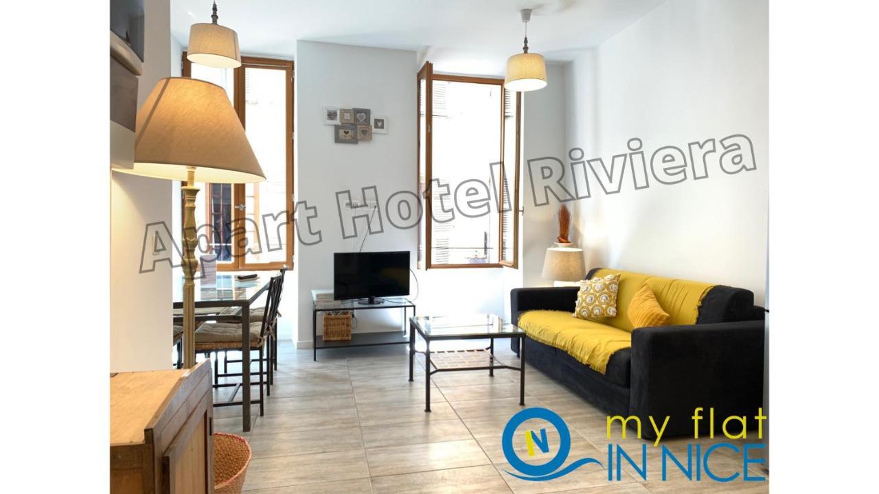 Aparthotel Riviera - Barillerie 12 - Vieille Ville 1Mn Plage - Appartement 2 Pieces Ac Nice Dış mekan fotoğraf
