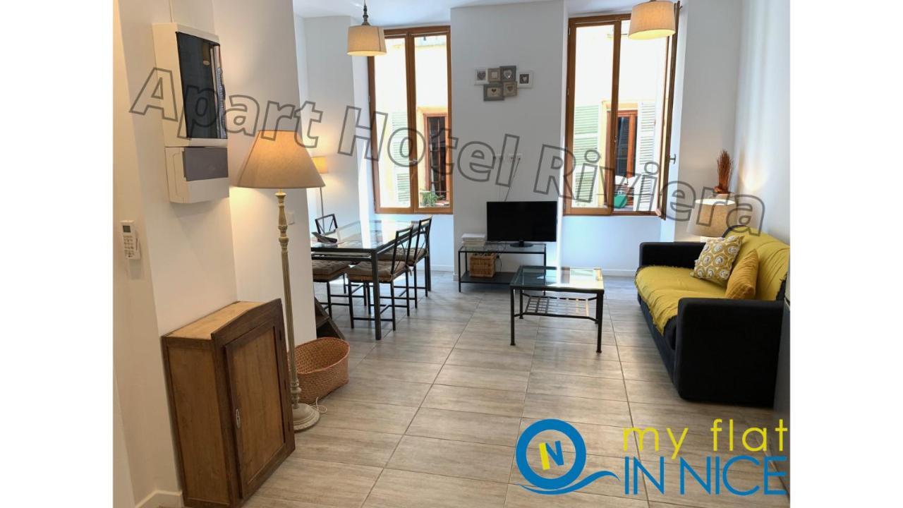 Aparthotel Riviera - Barillerie 12 - Vieille Ville 1Mn Plage - Appartement 2 Pieces Ac Nice Dış mekan fotoğraf